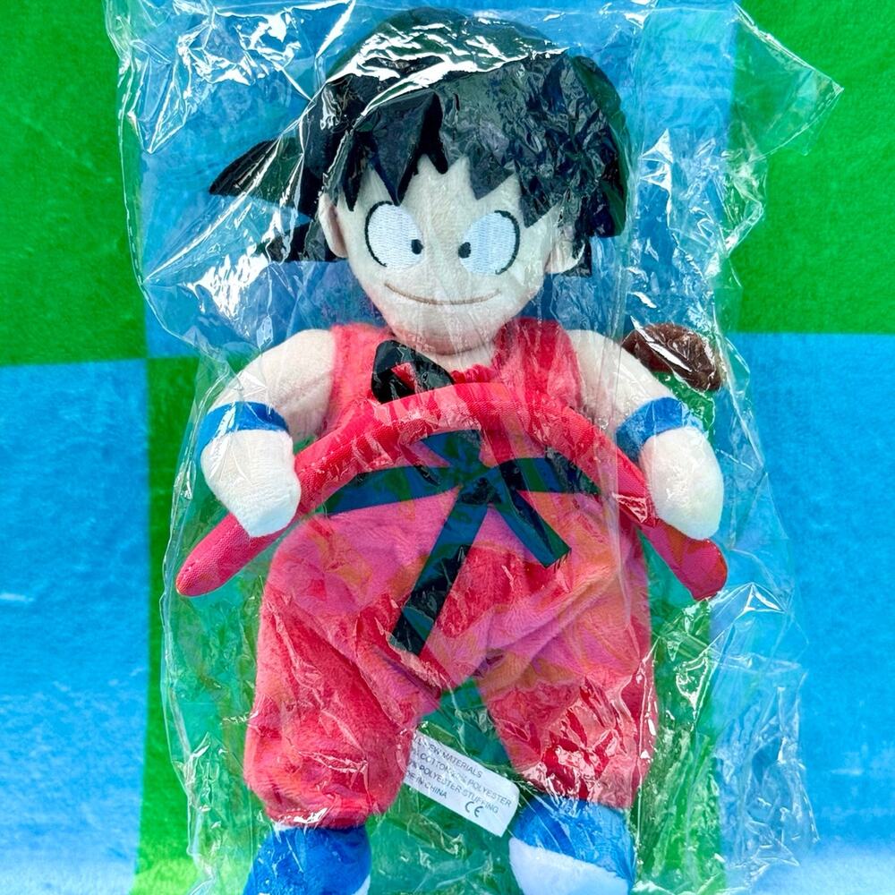 DRAGON BALL Son Goku Plush SEALED With Power Pole Nyoibō